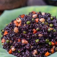 Alternative view of Black Glutinous Rice